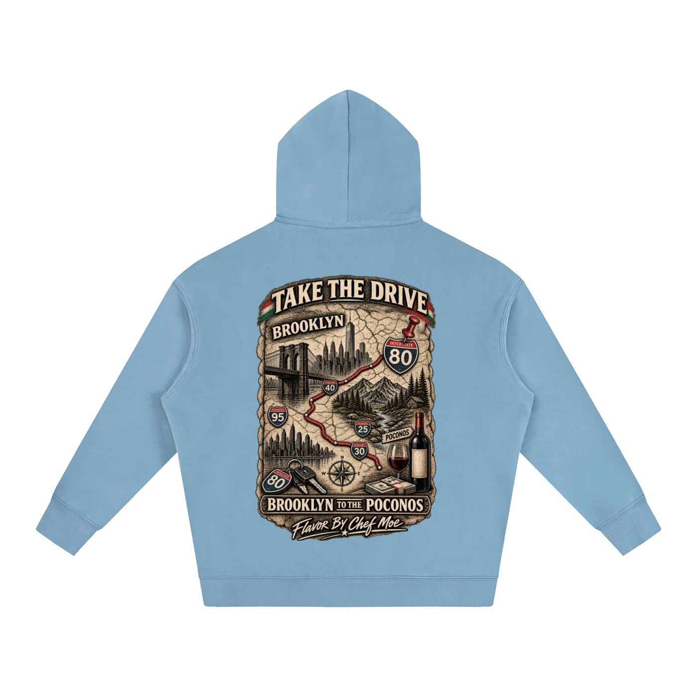 Oversize Fleeced Hoodie