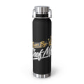 Chef Mom Stainless Steel Insulated Water Bottle – 22oz Copper Vacuum Flask with "Flavor By The Chef Mom" Design