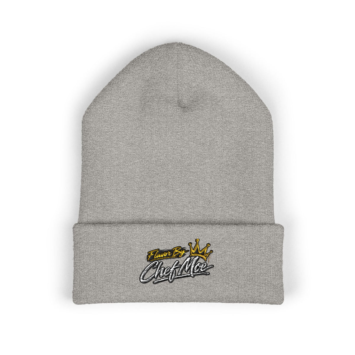 Embroidered 'Classified' Crown Cuffed Beanie — Streetwear Knit Hat