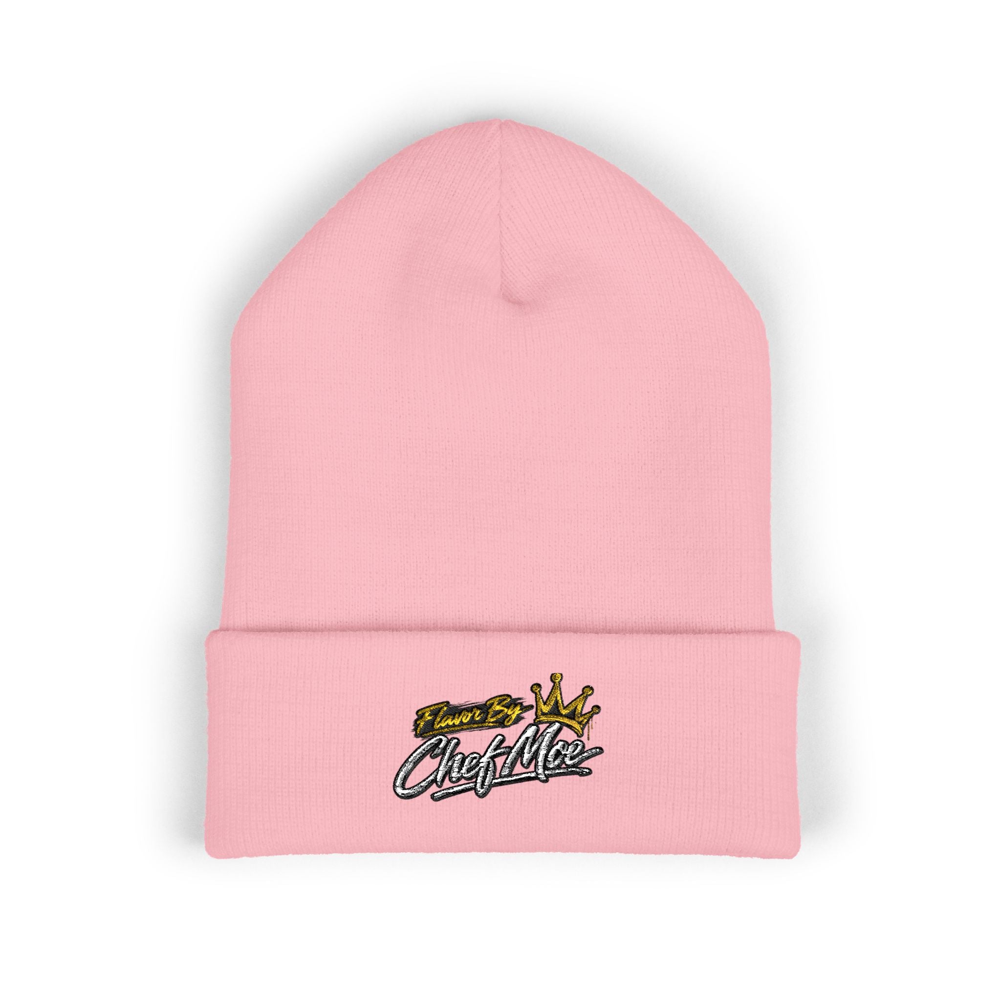 Embroidered 'Classified' Crown Cuffed Beanie — Streetwear Knit Hat
