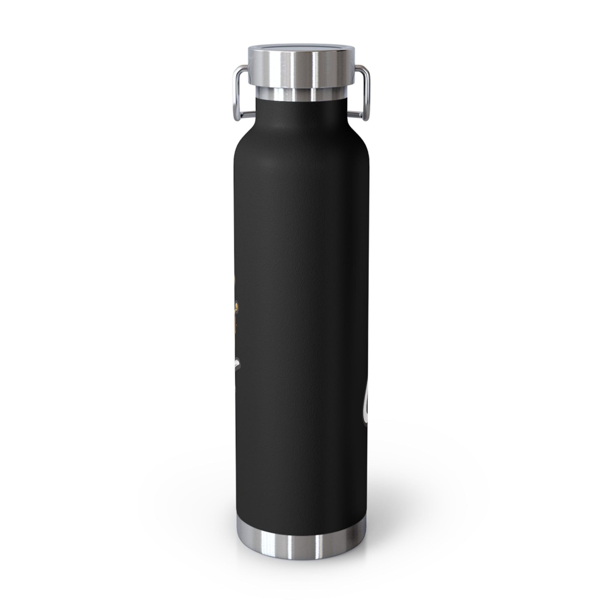 Chef Mom Stainless Steel Insulated Water Bottle – 22oz Copper Vacuum Flask with "Flavor By The Chef Mom" Design