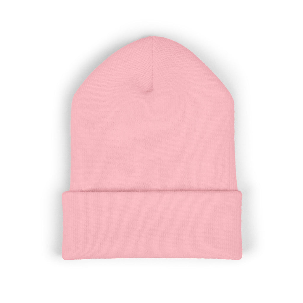 Embroidered 'Classified' Crown Cuffed Beanie — Streetwear Knit Hat