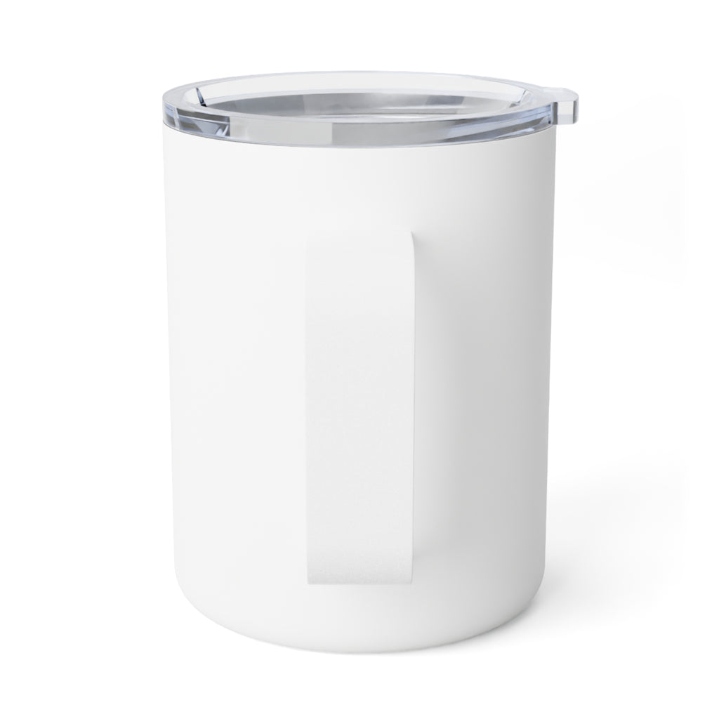 Insulated Coffee Mug - "Flavor By Chef Moe" Italian Chef Design, 10oz Travel Tumbler