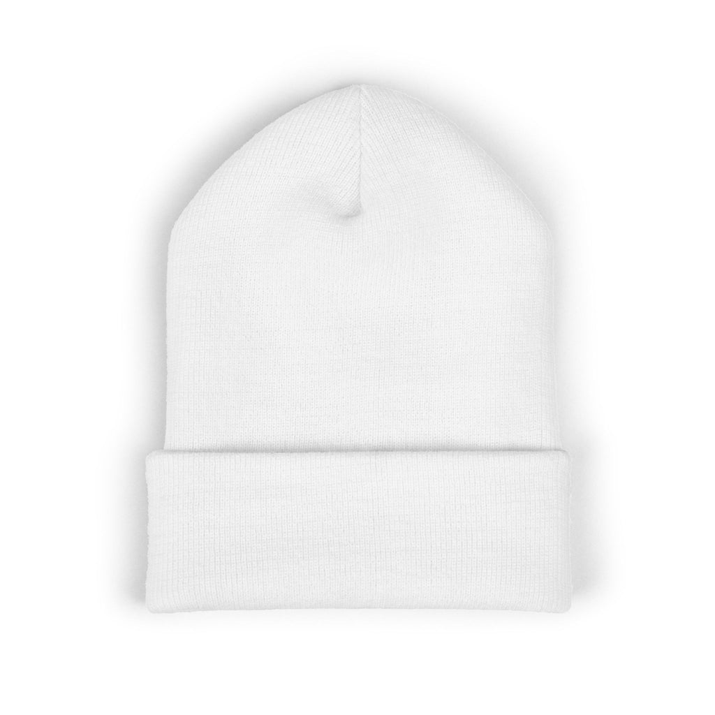 Embroidered 'Classified' Crown Cuffed Beanie — Streetwear Knit Hat