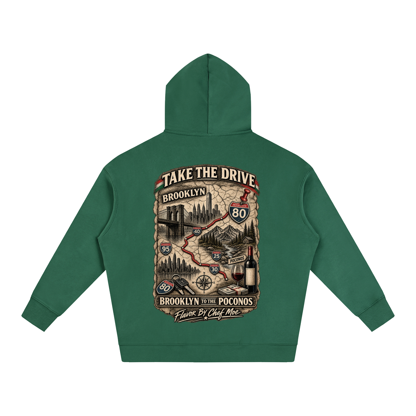 Oversize Fleeced Hoodie