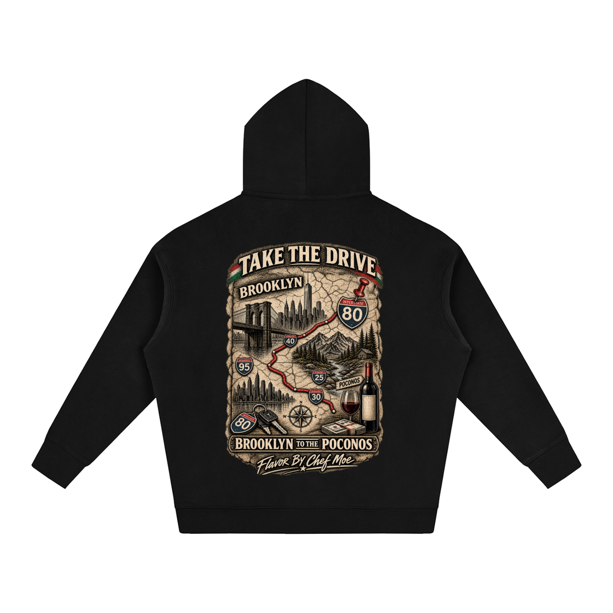 Oversize Fleeced Hoodie
