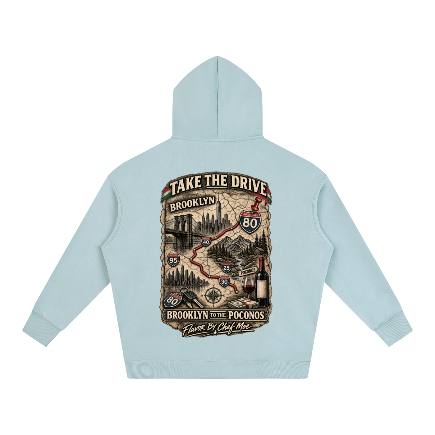Oversize Fleeced Hoodie