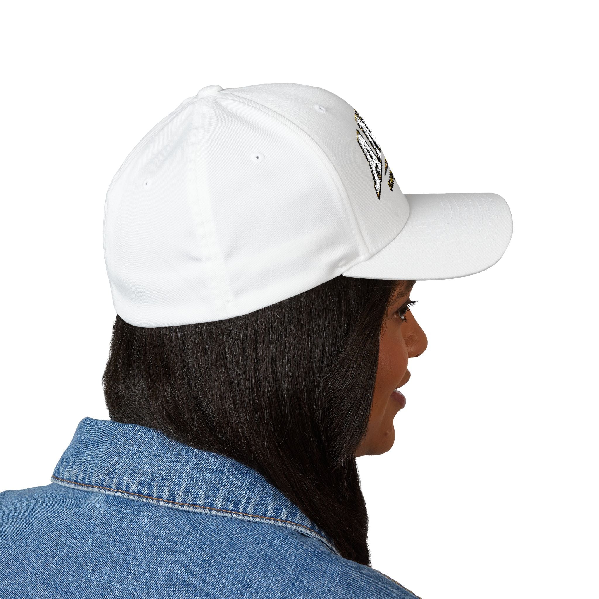 Embroidered 'ANDIAMO' Chef Logo Cap — Closed-Back Structured Hat