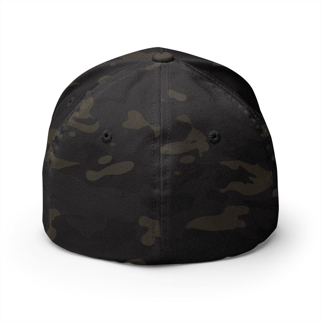 Embroidered 'ANDIAMO' Chef Logo Cap — Closed-Back Structured Hat