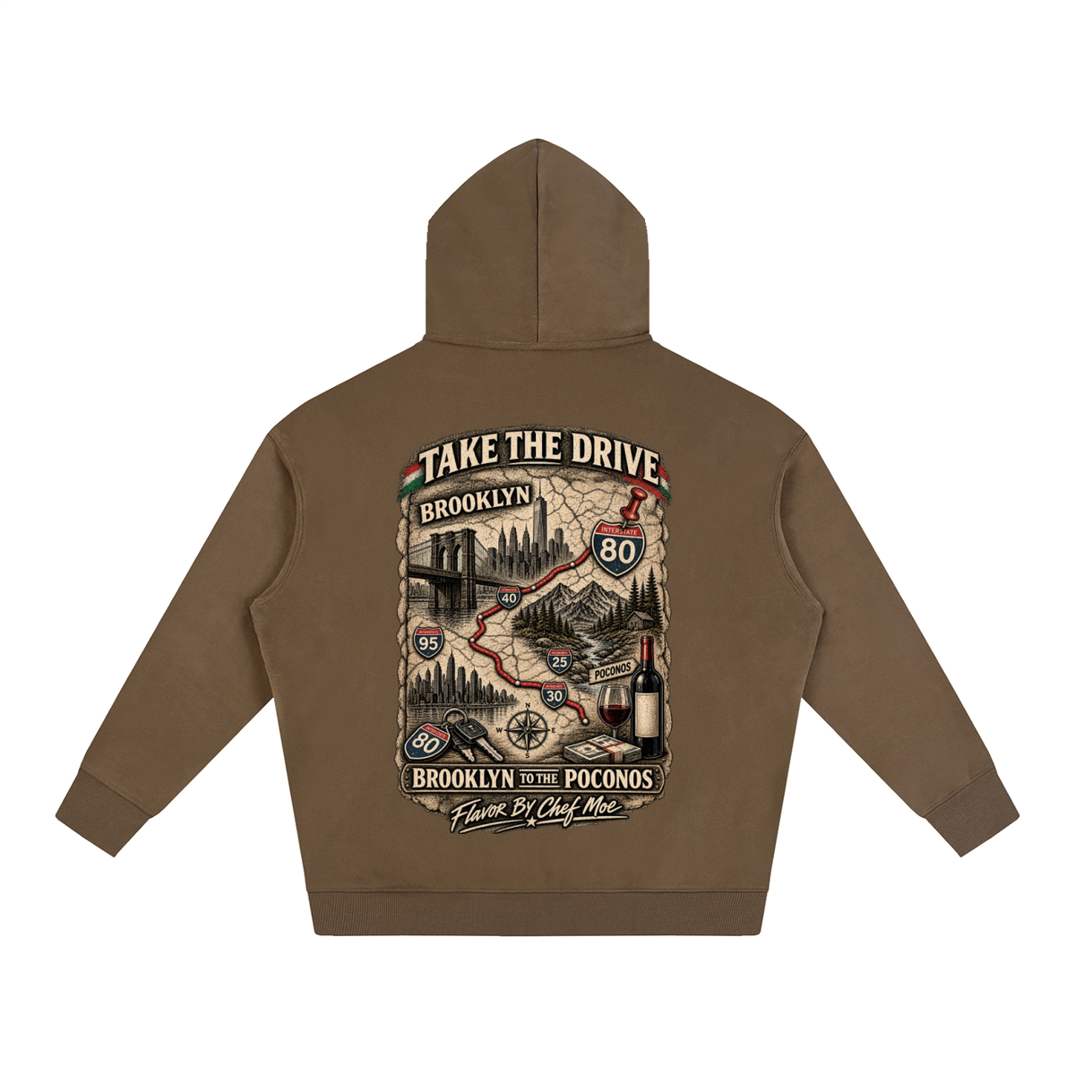 Oversize Fleeced Hoodie