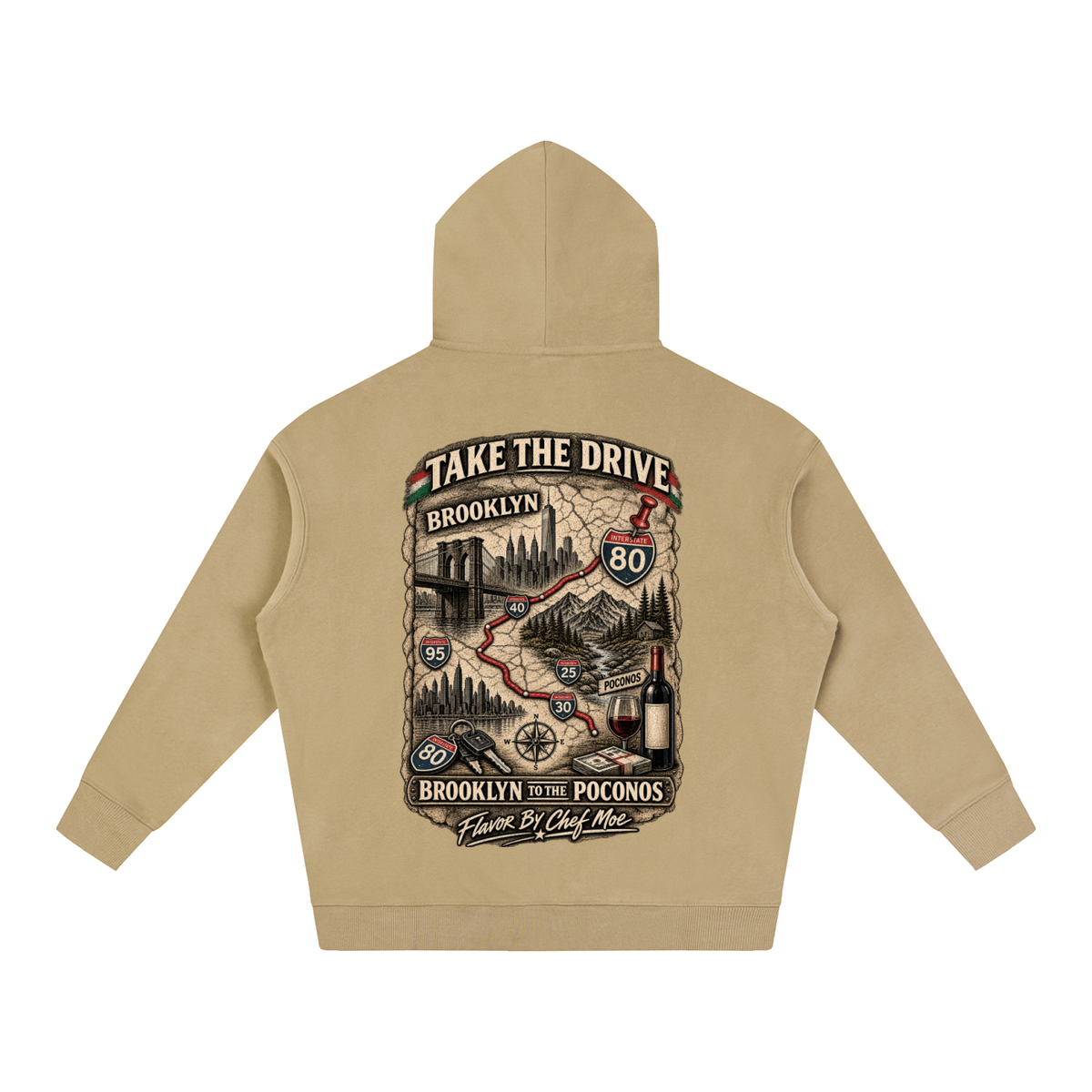 Oversize Fleeced Hoodie