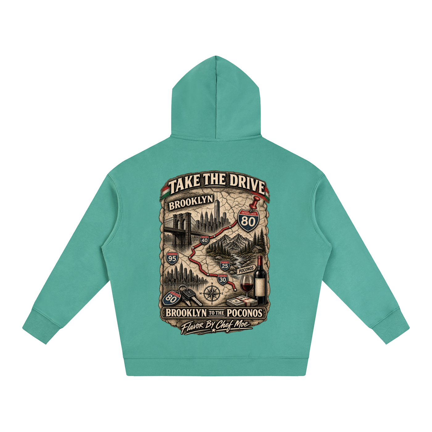 Oversize Fleeced Hoodie