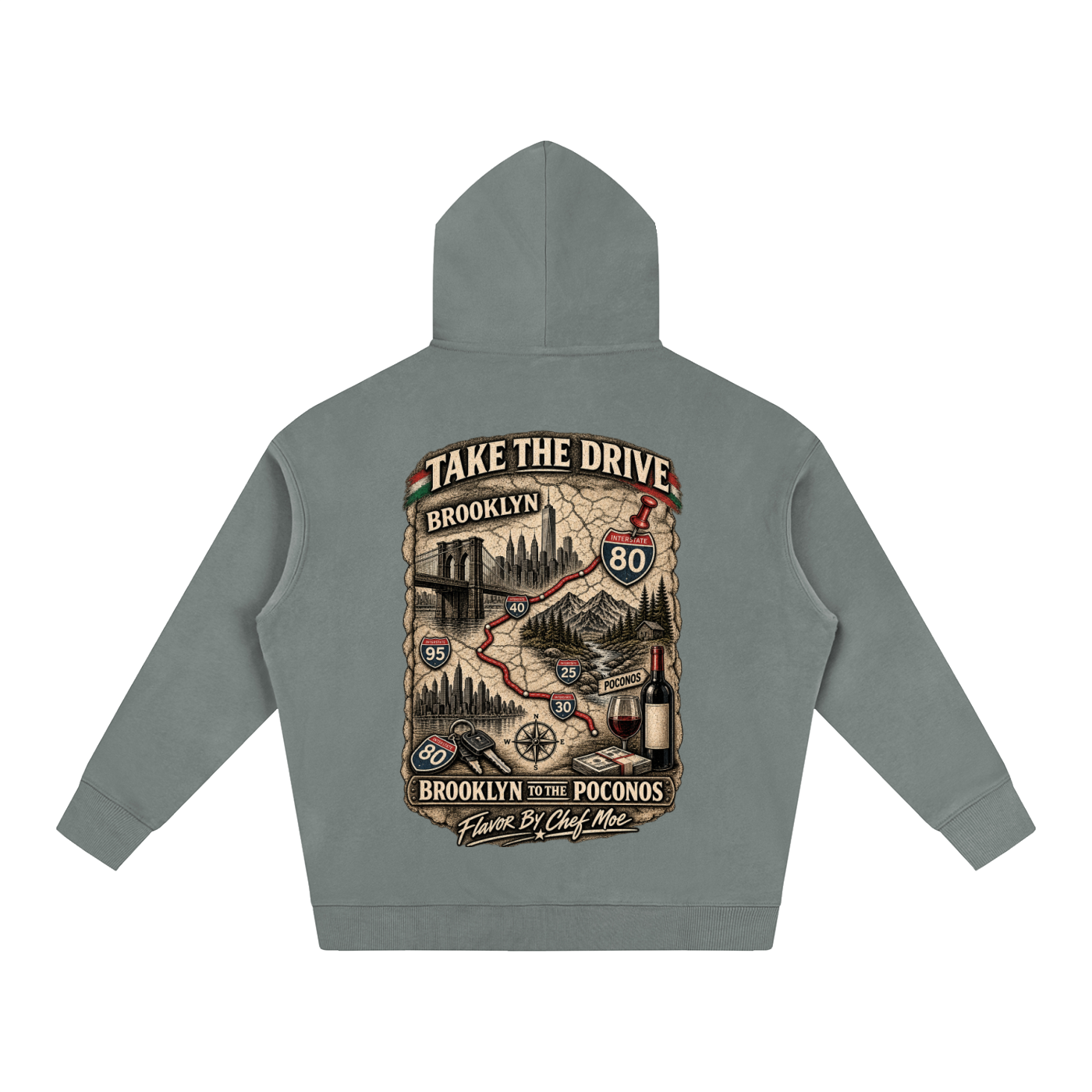 Oversize Fleeced Hoodie