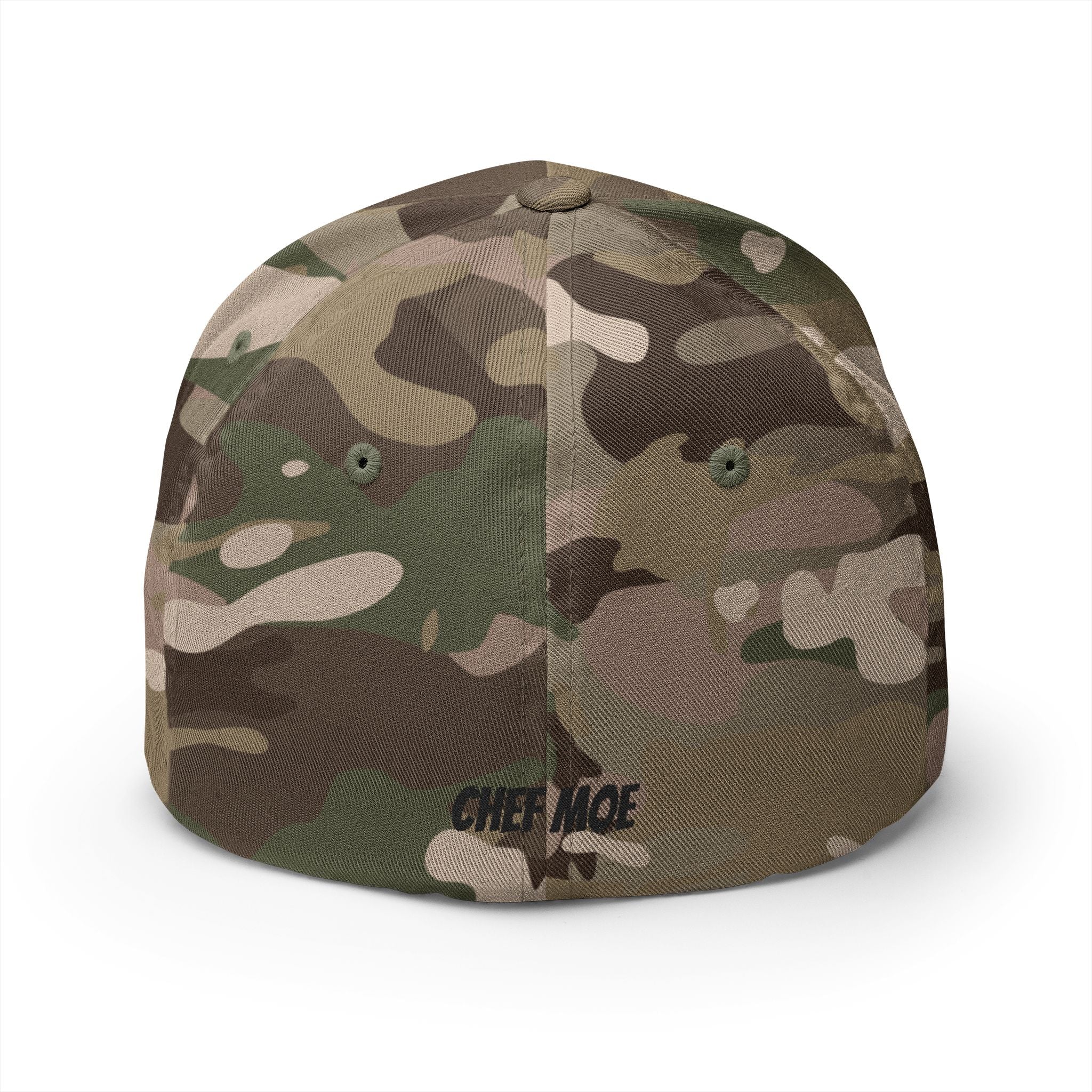 Embroidered 'Andiamo' Crown Cap — Chef Moe Personalized Closed-Back Hat