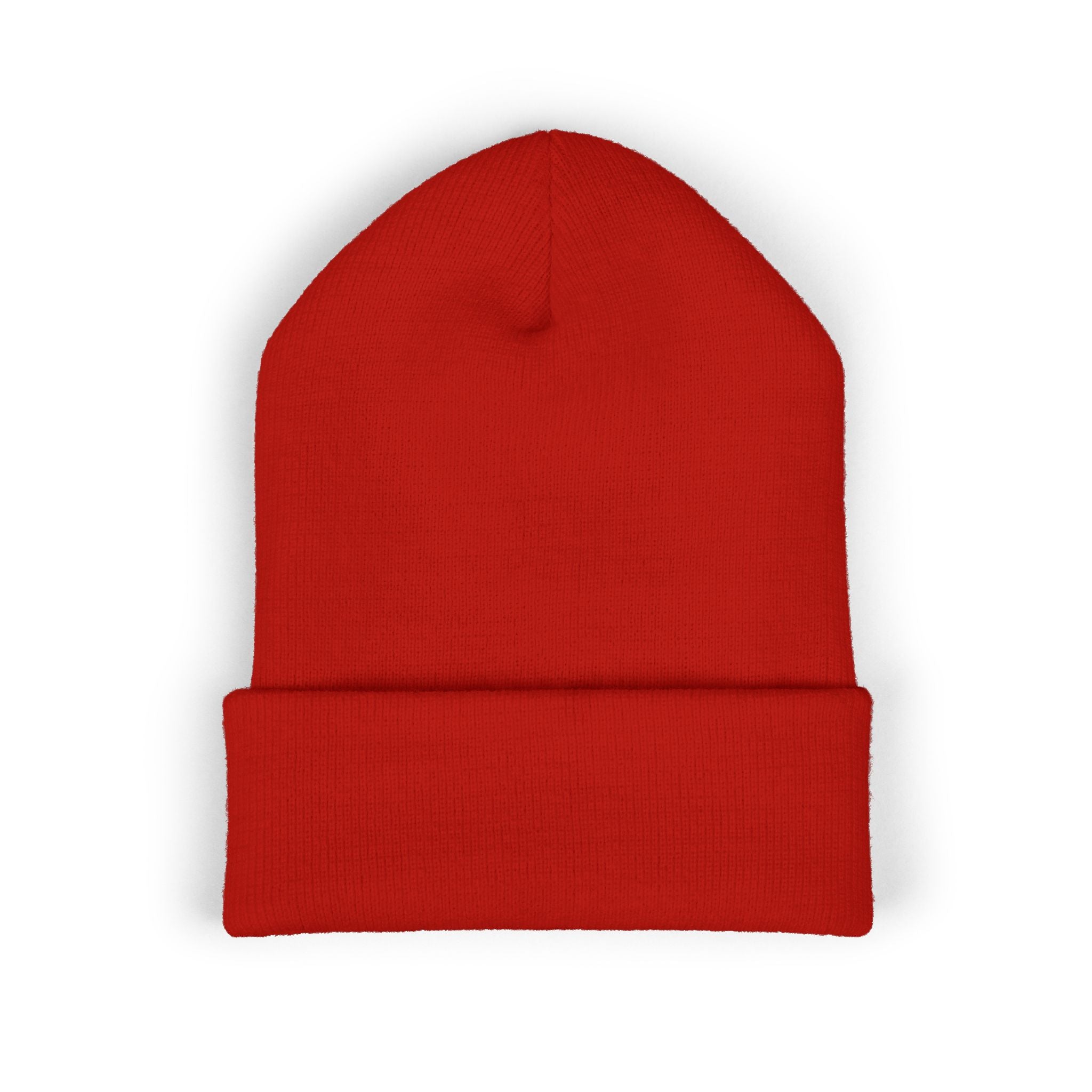 Embroidered 'Classified' Crown Cuffed Beanie — Streetwear Knit Hat