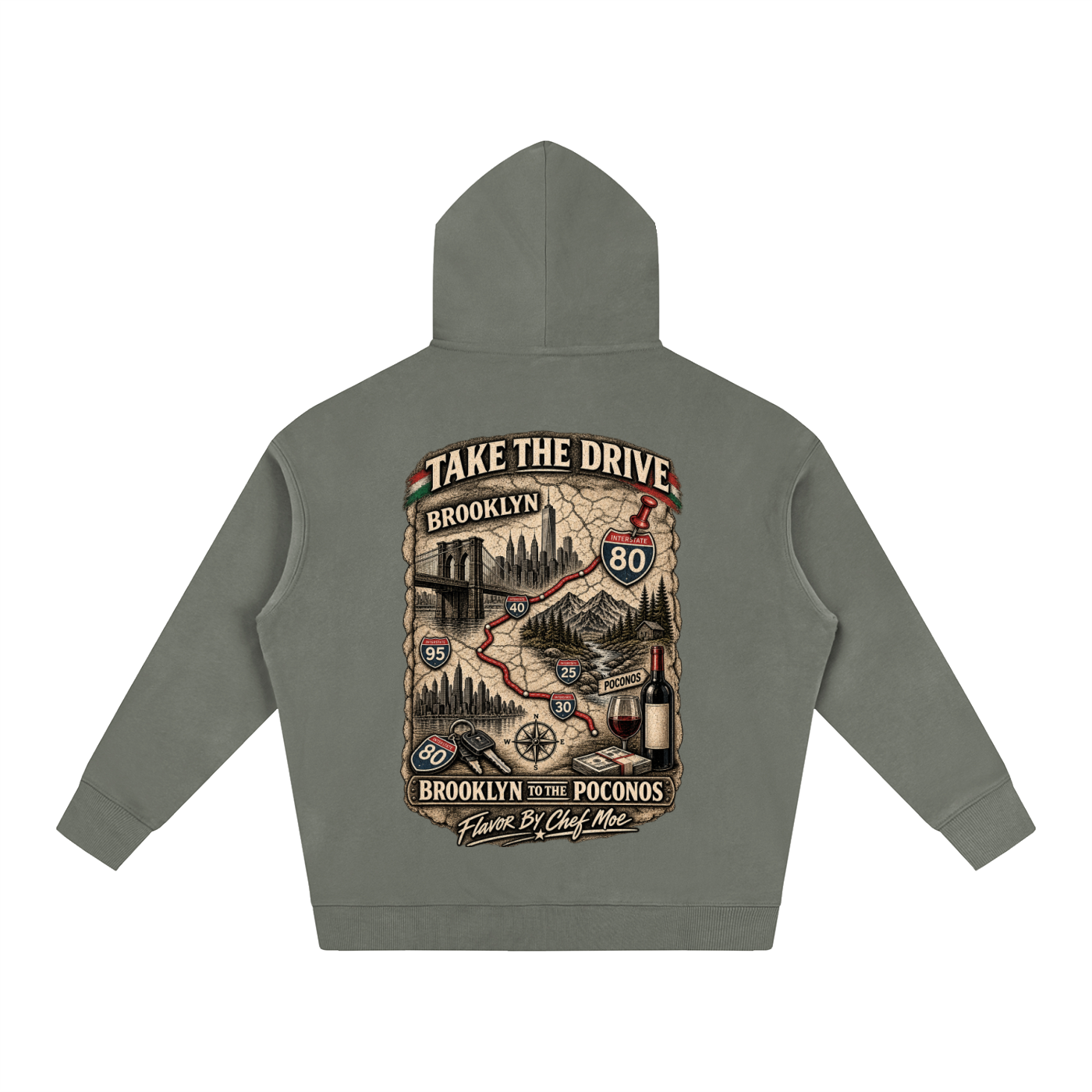 Oversize Fleeced Hoodie