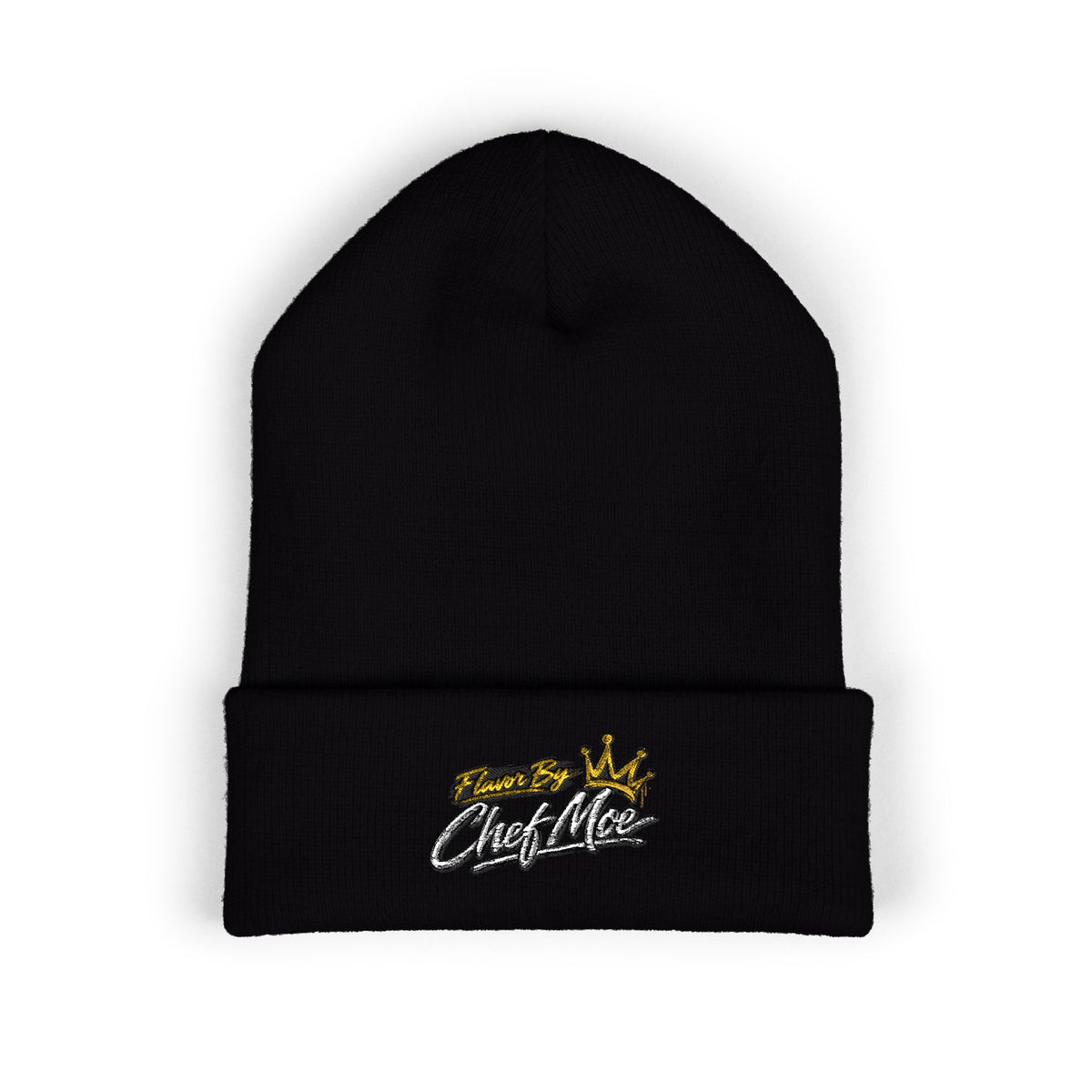 Embroidered 'Classified' Crown Cuffed Beanie — Streetwear Knit Hat