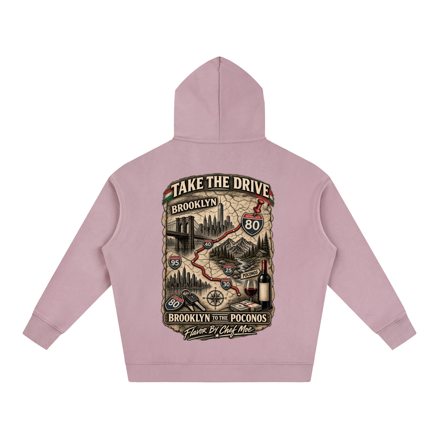 Oversize Fleeced Hoodie