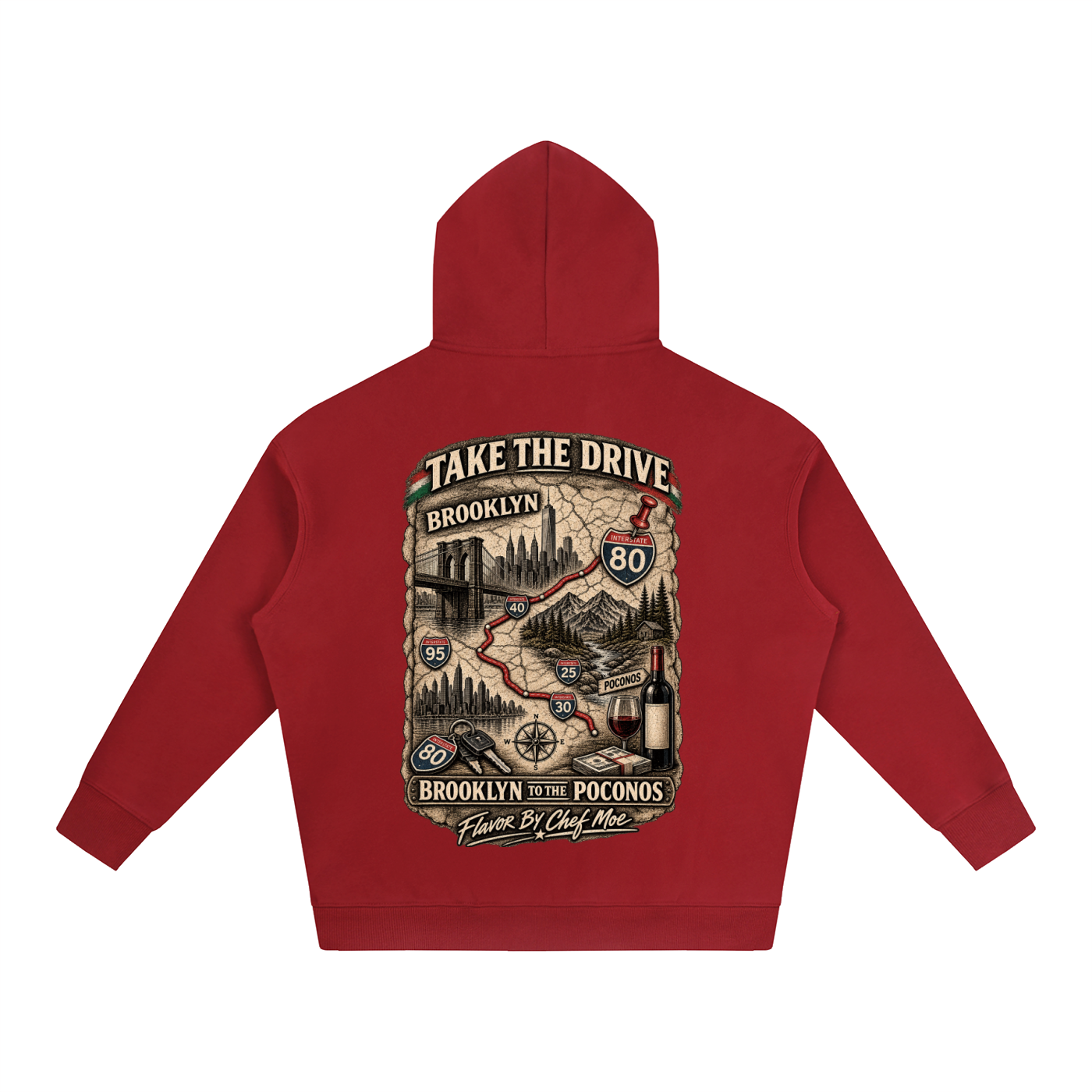 Oversize Fleeced Hoodie