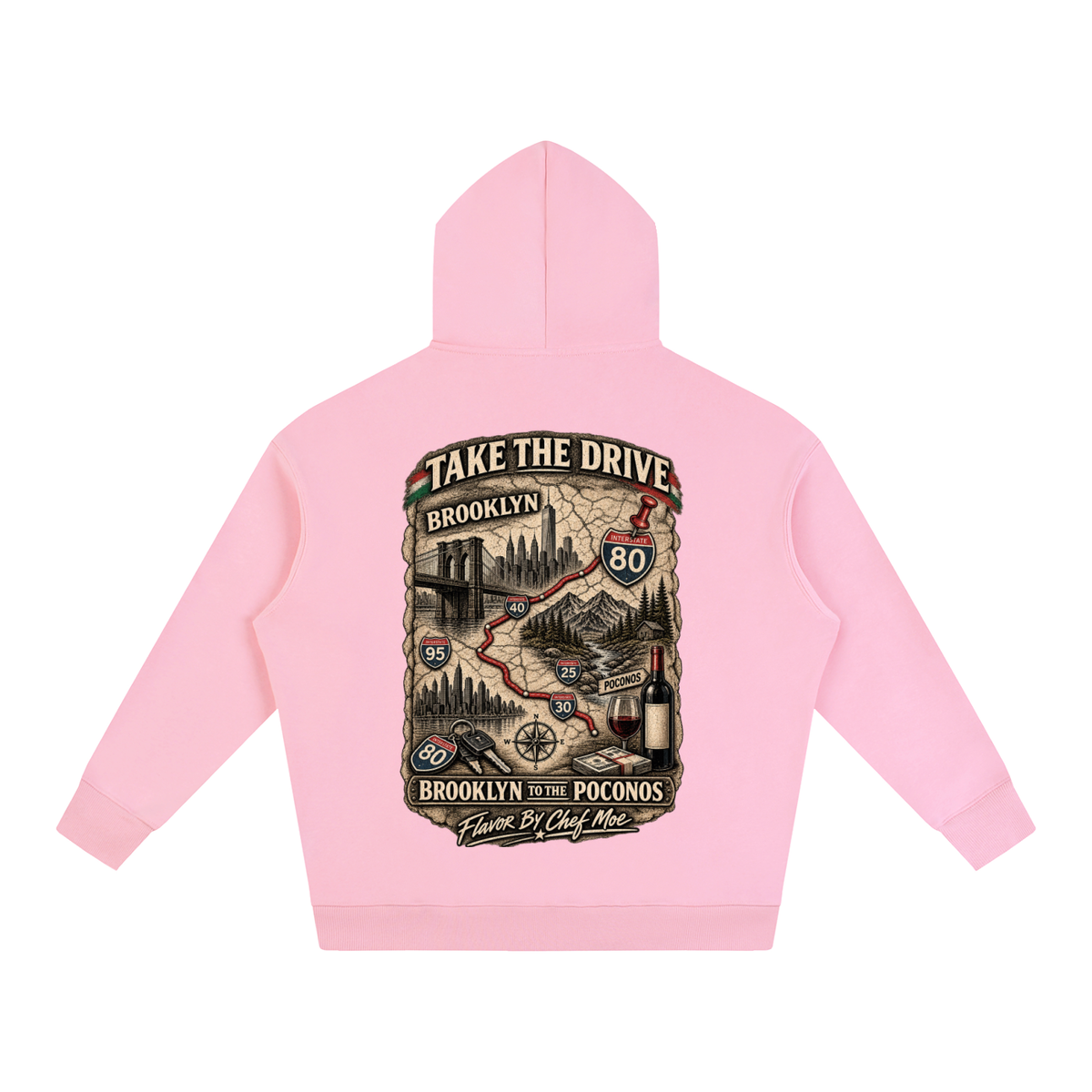 Oversize Fleeced Hoodie