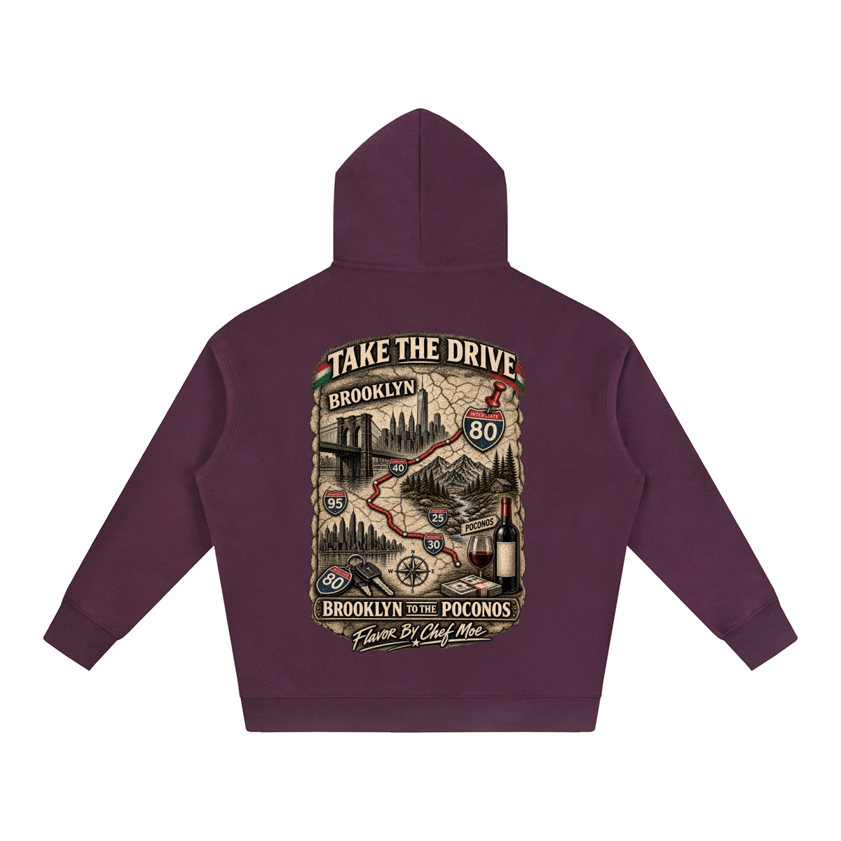 Oversize Fleeced Hoodie