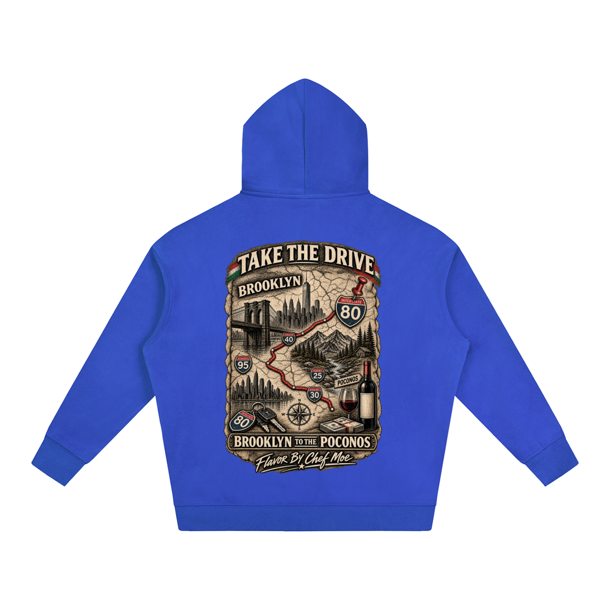 Oversize Fleeced Hoodie