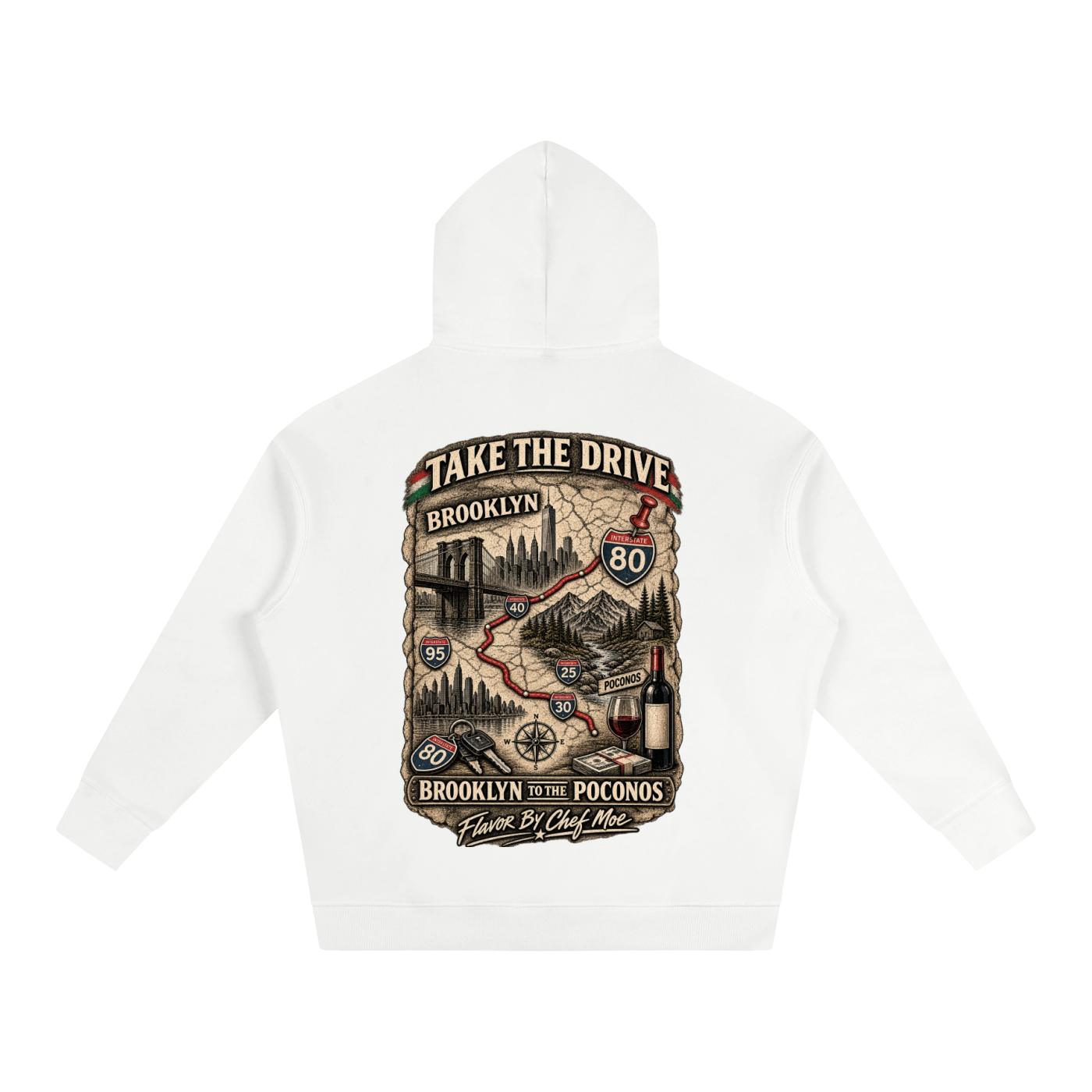 Oversize Fleeced Hoodie