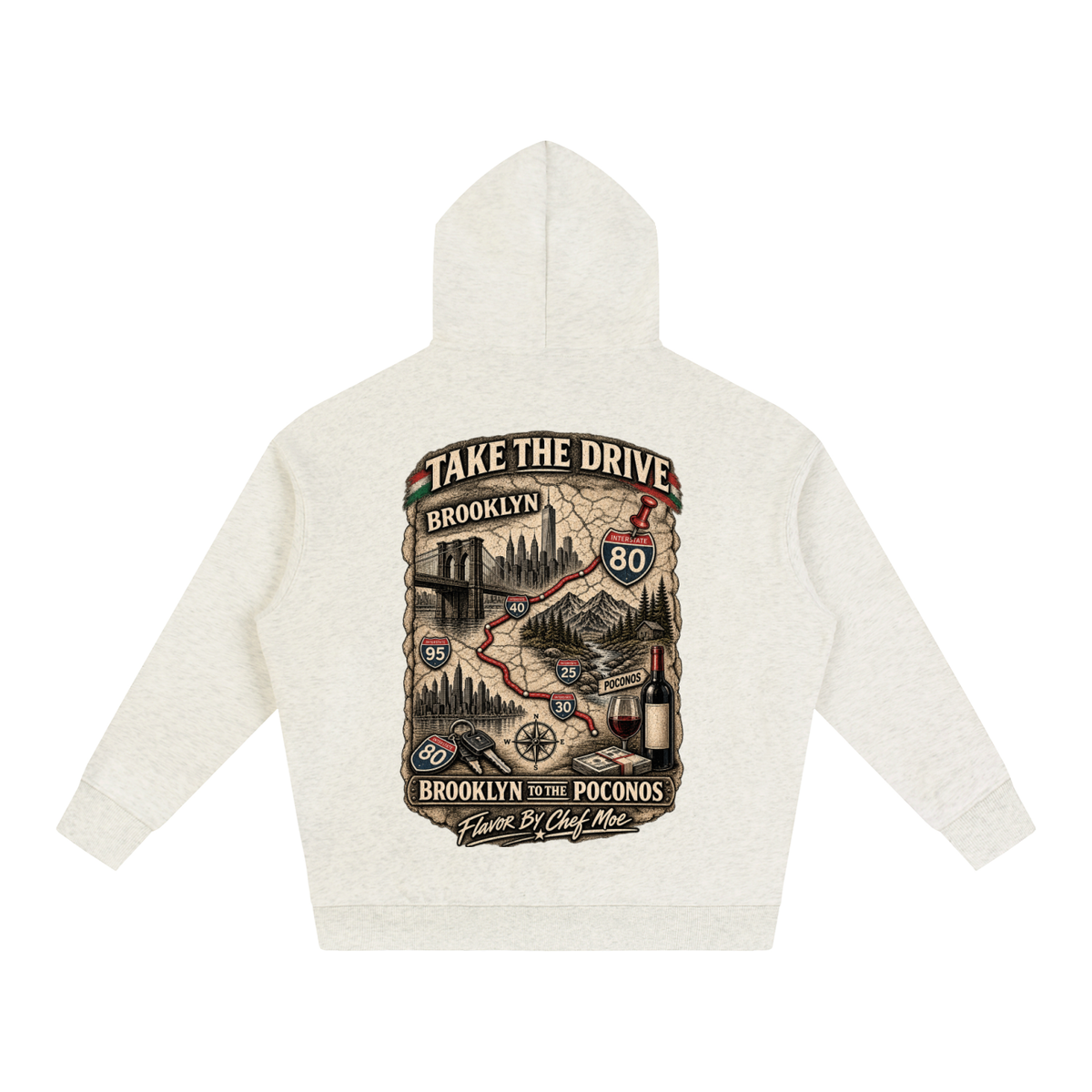 Oversize Fleeced Hoodie